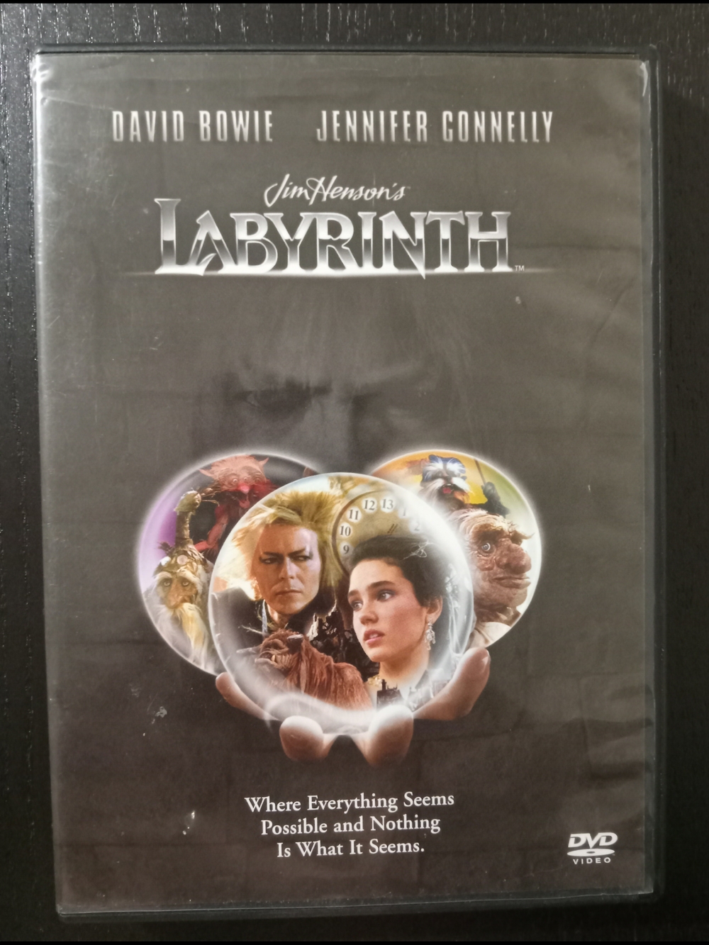 👾4/$20👾 Jim Henson's Labyrinth DVD (David Bowie, Jennifer Connelly) -